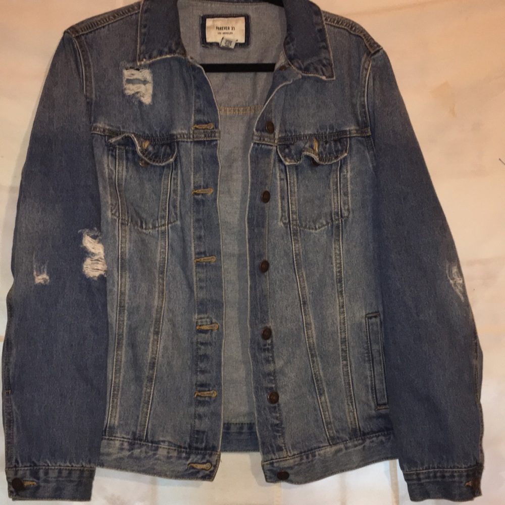 Large Jean Jacket - Picture 3 of 8